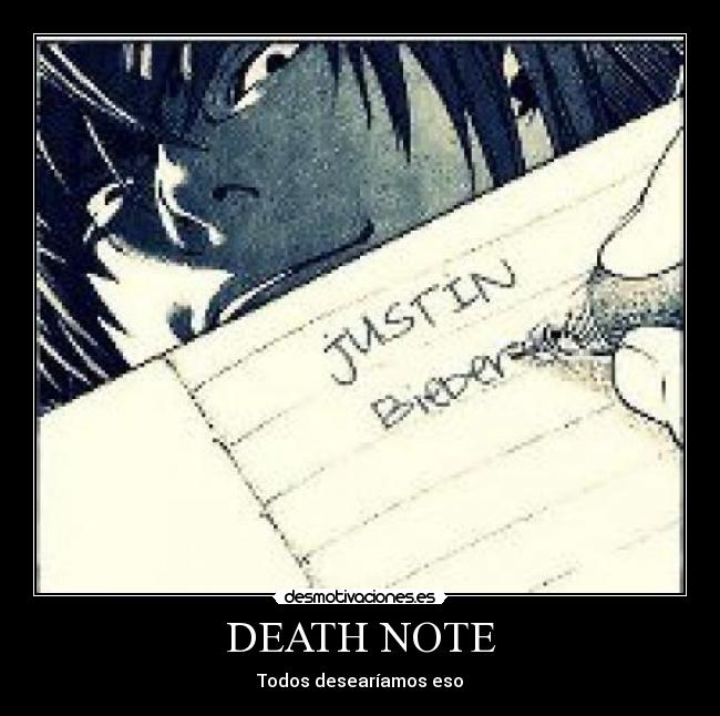 DEATH NOTE - Todos desearíamos eso