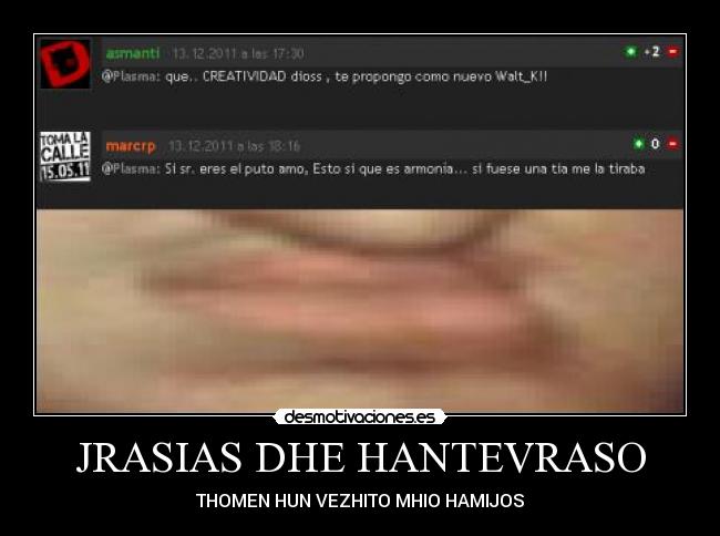 JRASIAS DHE HANTEVRASO - THOMEN HUN VEZHITO MHIO HAMIJOS