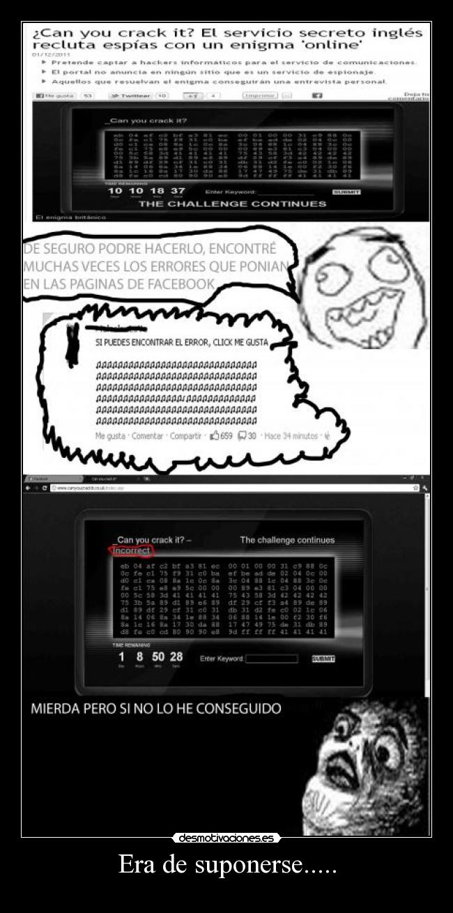 Era de suponerse..... -