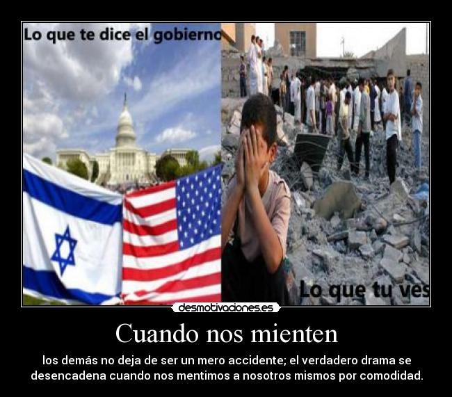 Cuando nos mienten -