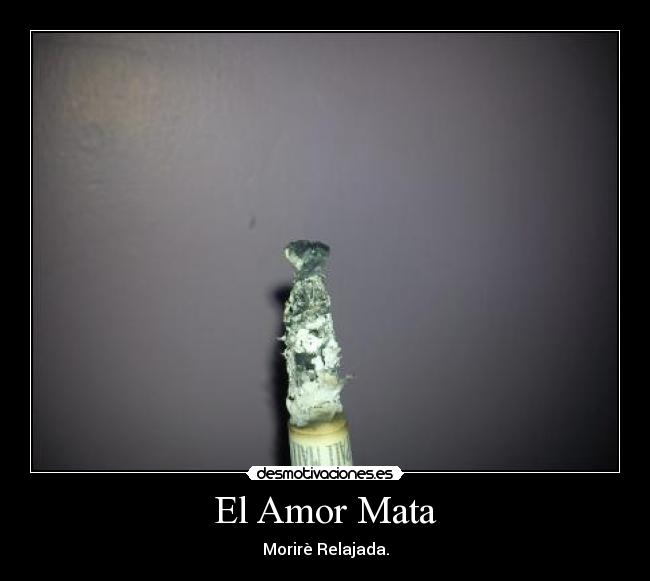 El Amor Mata -