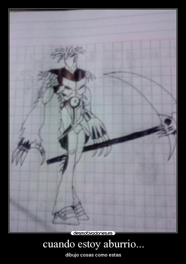 cuando estoy aburrio... - dibujo cosas como estas