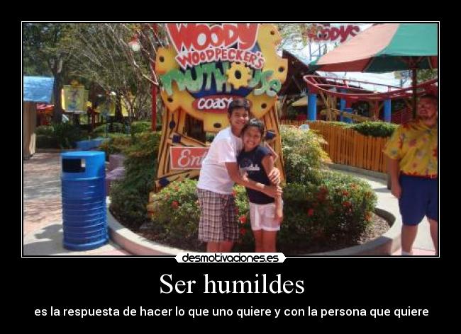 Ser humildes - 