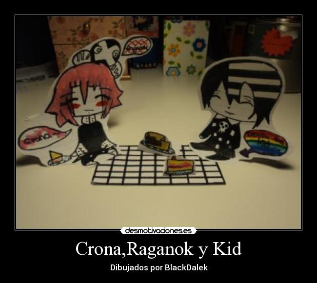 Crona,Raganok y Kid - 
