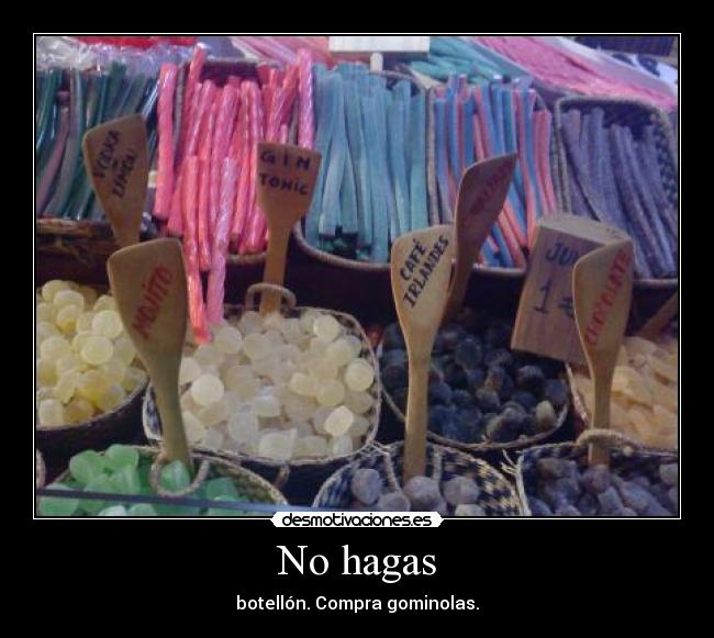 No hagas - 