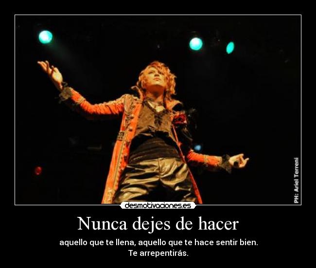 Nunca dejes de hacer - 