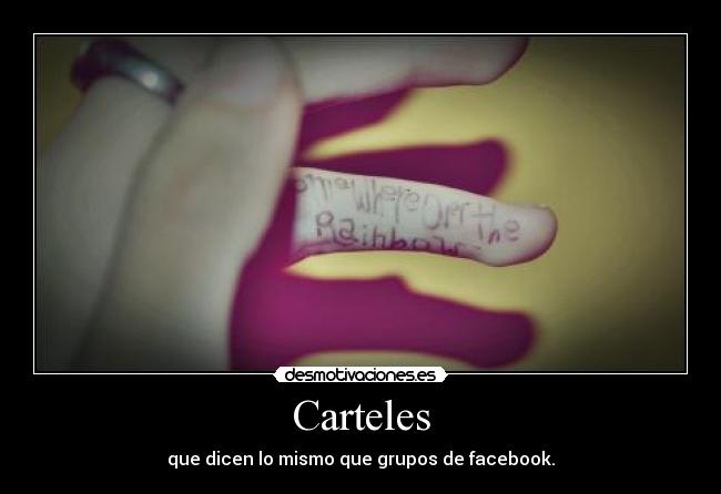 Carteles -