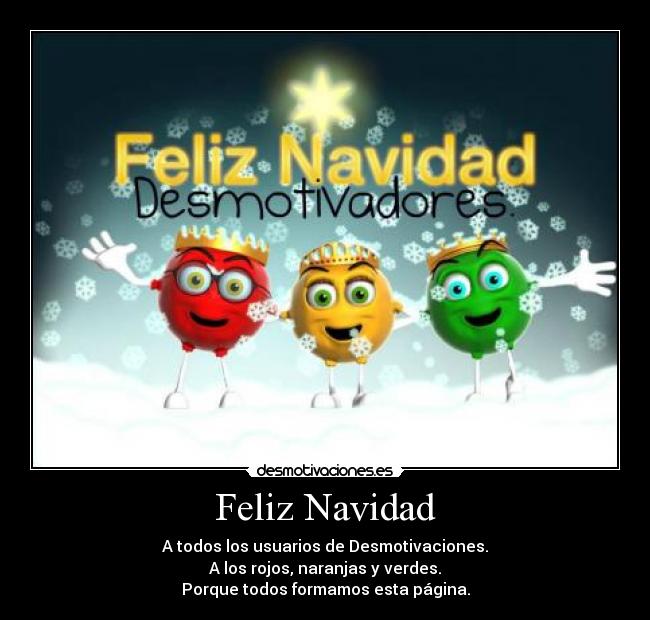 carteles navidad feliz navidad todos desmotivaciones