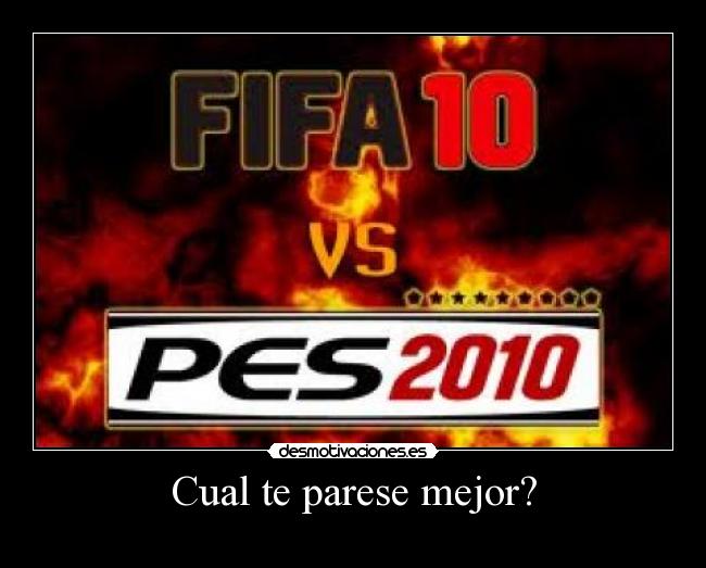 Cual te parese mejor? -