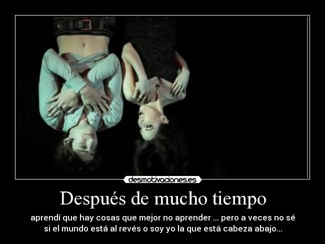 Después de mucho tiempo - 