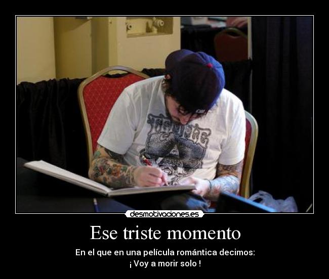 Ese triste momento - 