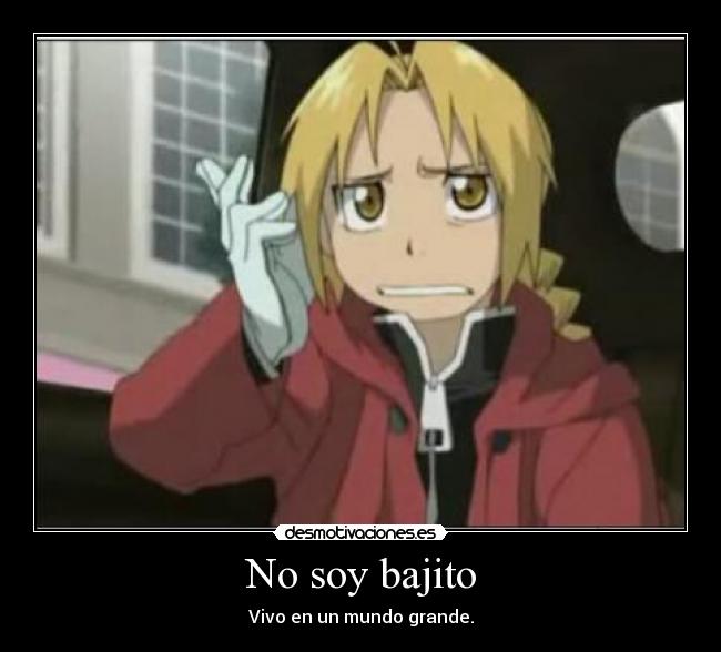 No soy bajito -