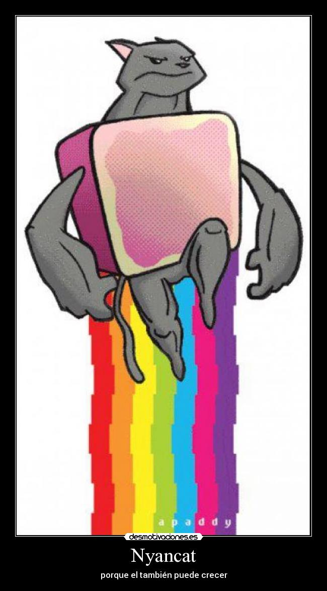 Nyancat - porque el también puede crecer