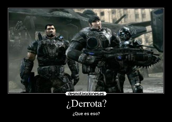 ¿Derrota? - 