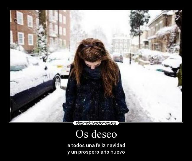 Os deseo -