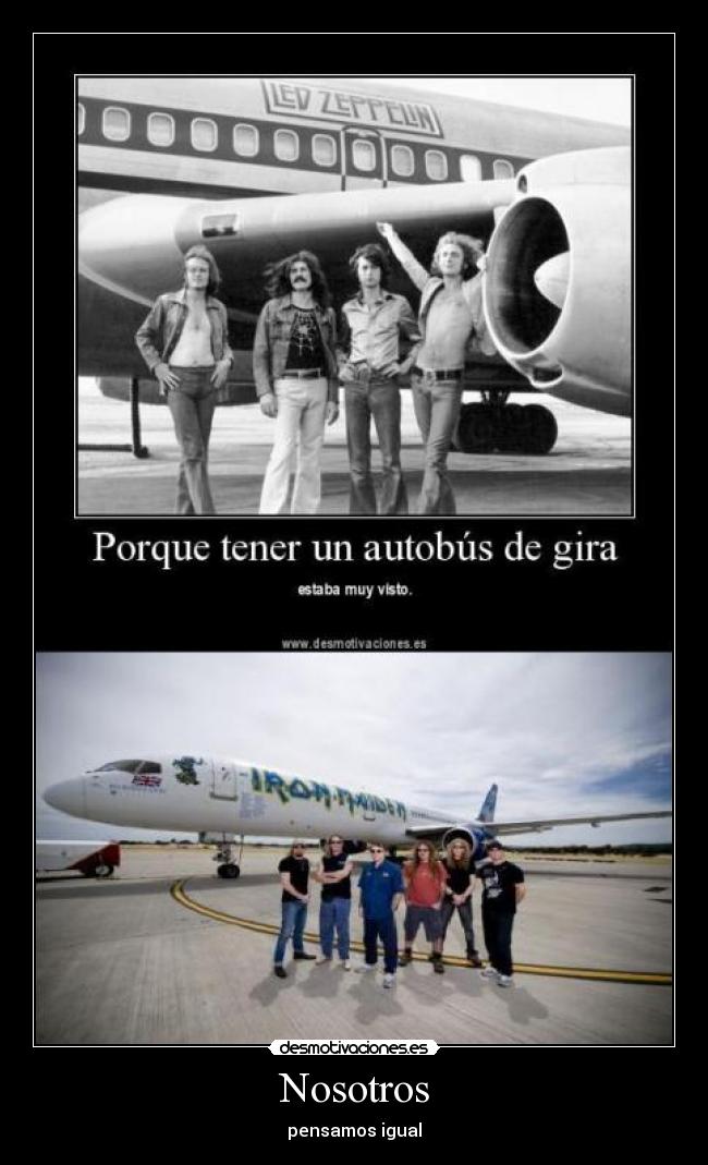 Nosotros - pensamos igual