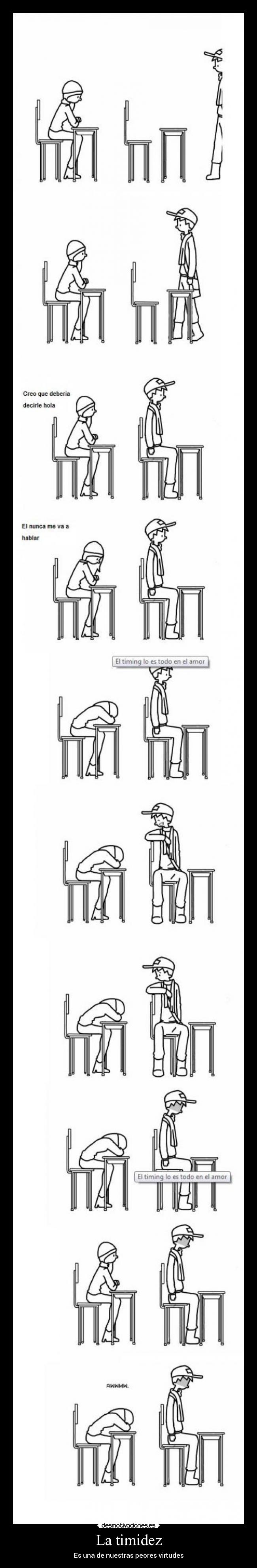 La timidez - Es una de nuestras peores virtudes