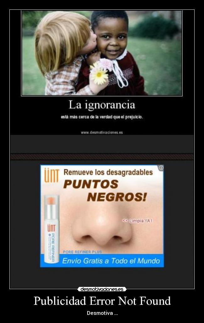 carteles discriminacion desmotivaciones