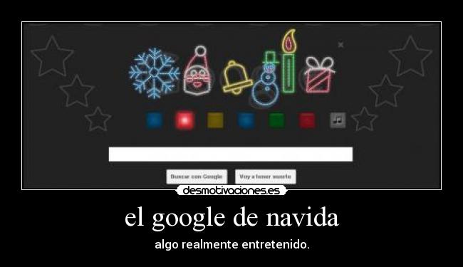 el google de navida -