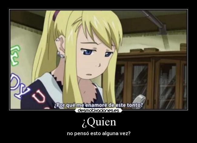 carteles full metal alchemist amor desmotivaciones