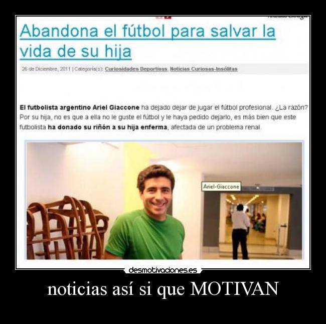 noticias así si que MOTIVAN -