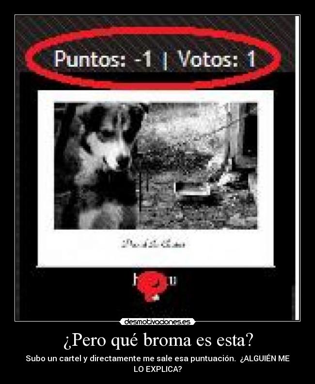 ¿Pero qué broma es esta? -