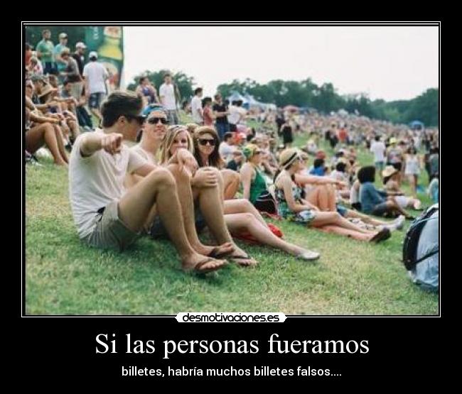 Si las personas fueramos - 