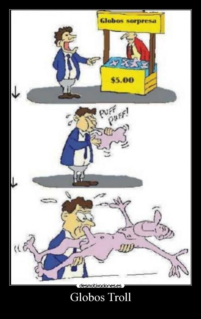 Globos Troll - 