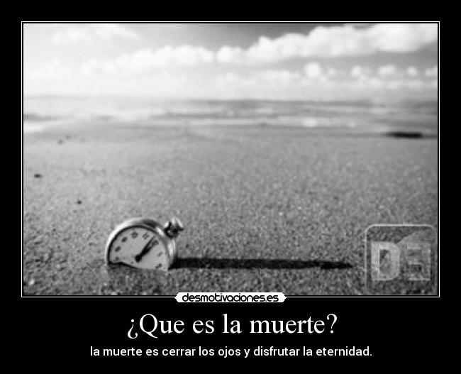 ¿Que es la muerte? - 