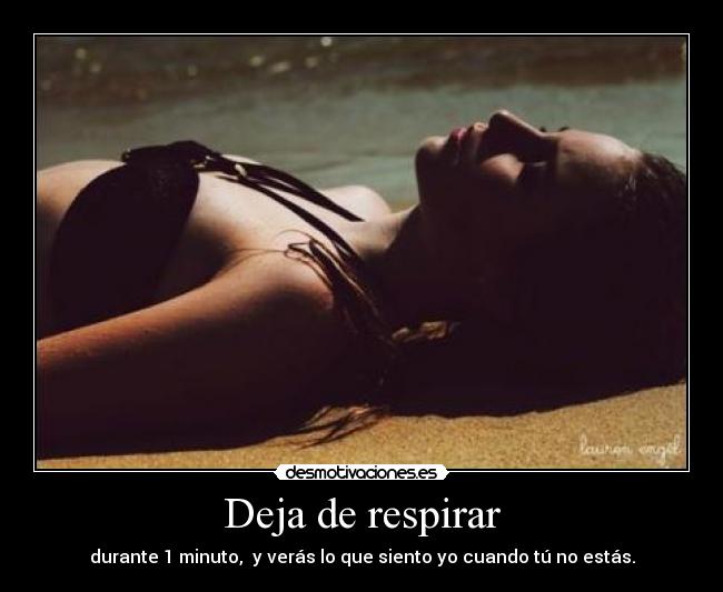 Deja de respirar -