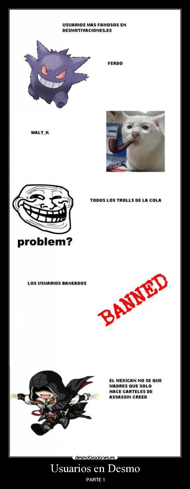 Usuarios en Desmo - PARTE 1