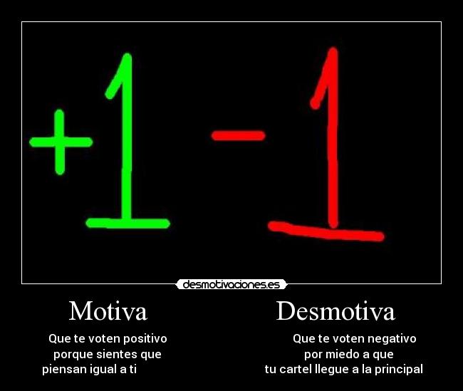 Motiva                  Desmotiva - 