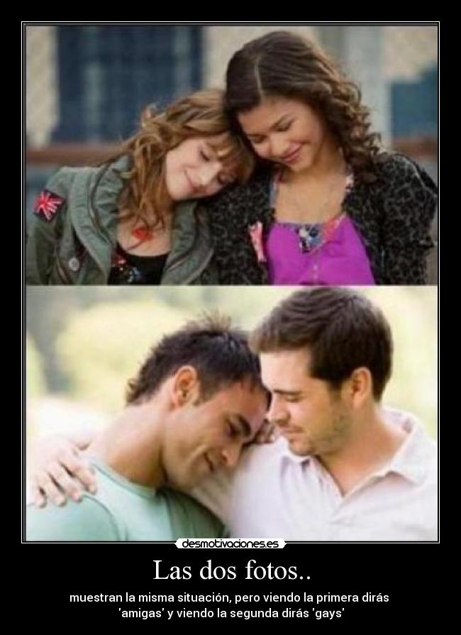 Las dos fotos.. - 