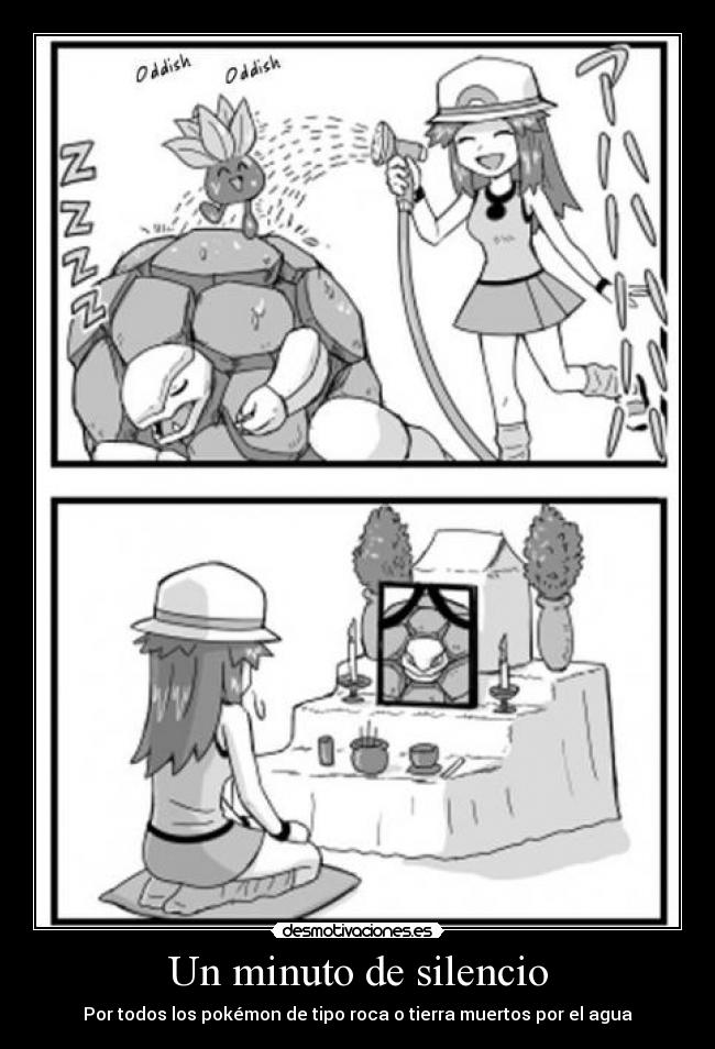 Un minuto de silencio -