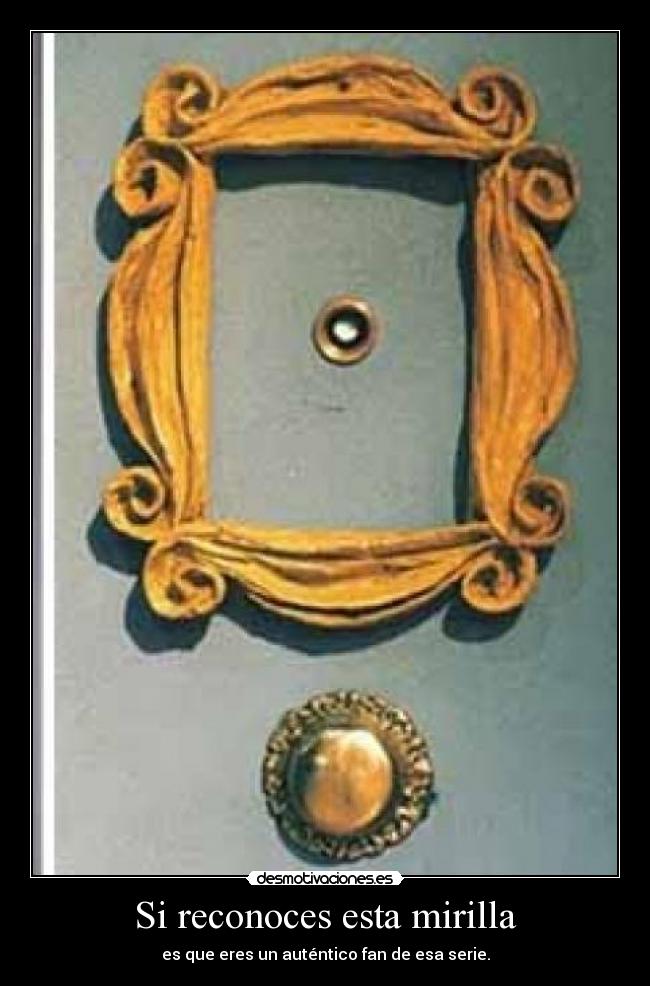 Si reconoces esta mirilla - es que eres un auténtico fan de esa serie.