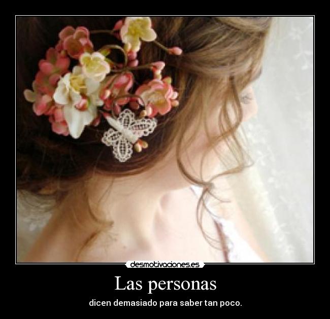 Las personas - 