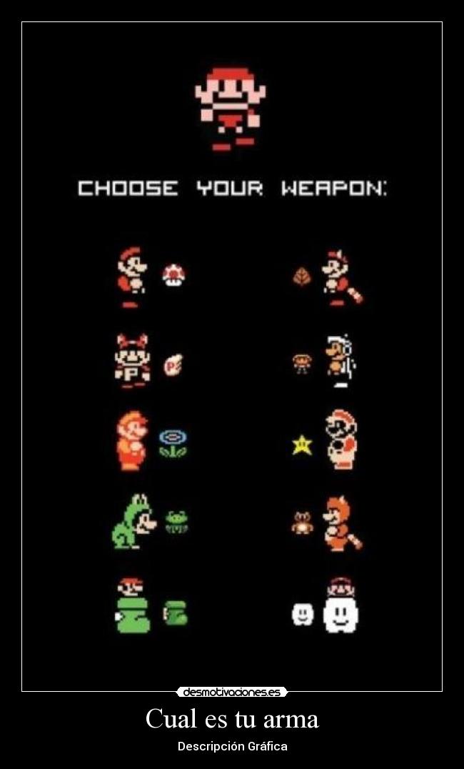 Cual es tu arma - 