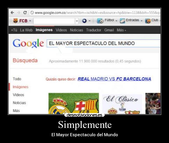 Simplemente - El Mayor Espectaculo del Mundo