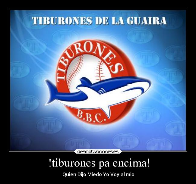 !tiburones pa encima! -