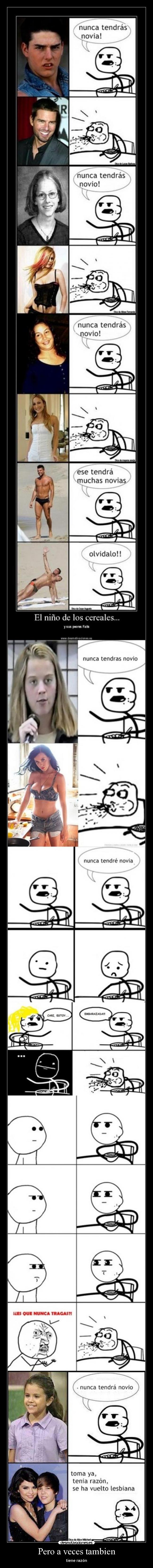 Pero a veces tambien -