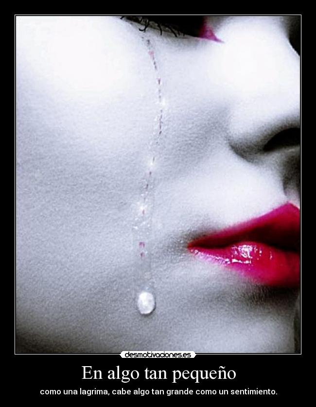 En algo tan pequeño - 