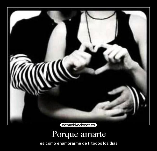 Porque amarte -