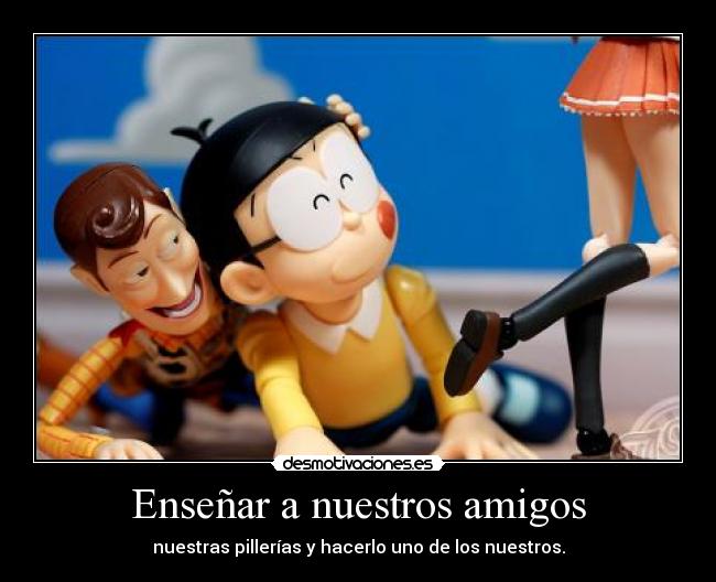 Enseñar a nuestros amigos - 