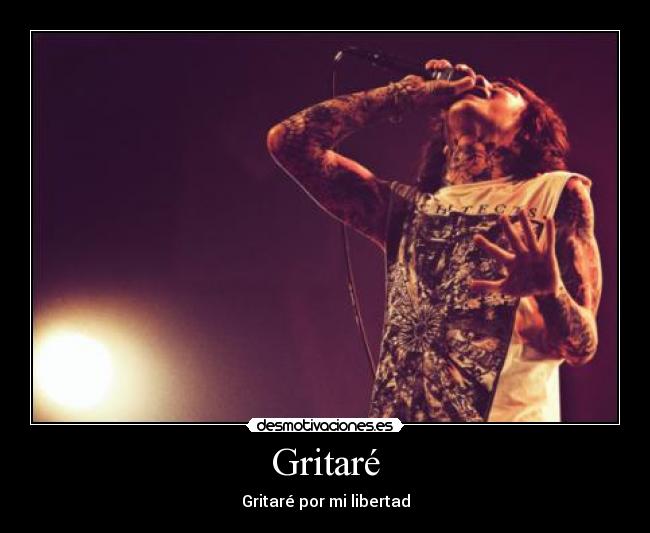 Gritaré - Gritaré por mi libertad