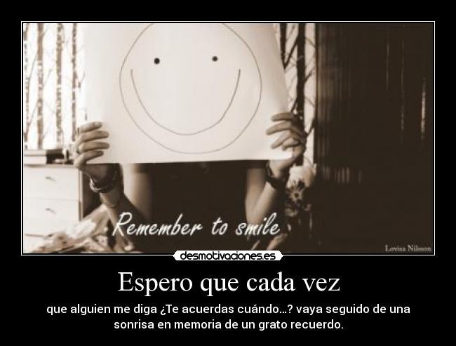 Espero que cada vez - 