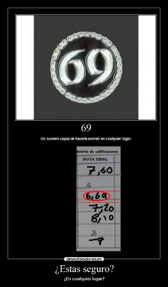 ¿Estas seguro? - ¿En cualquier lugar?