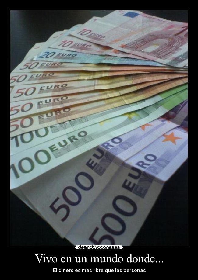 Vivo en un mundo donde... -