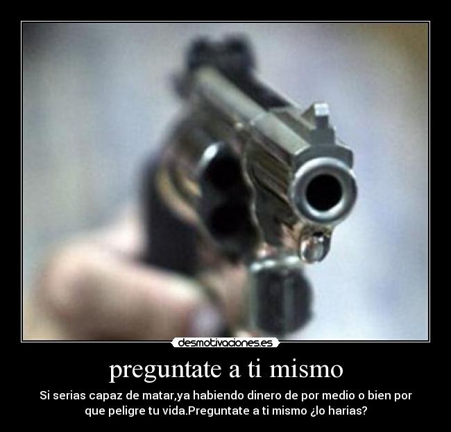 preguntate a ti mismo - 