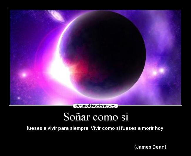 Soñar como si -