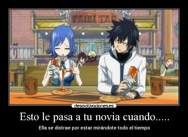 Esto le pasa a tu novia cuando..... -